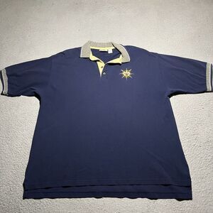 Vintage Disney World Polo Shirt Mens XXL Mickey Mouse Preppy Beach 90s USA Dad